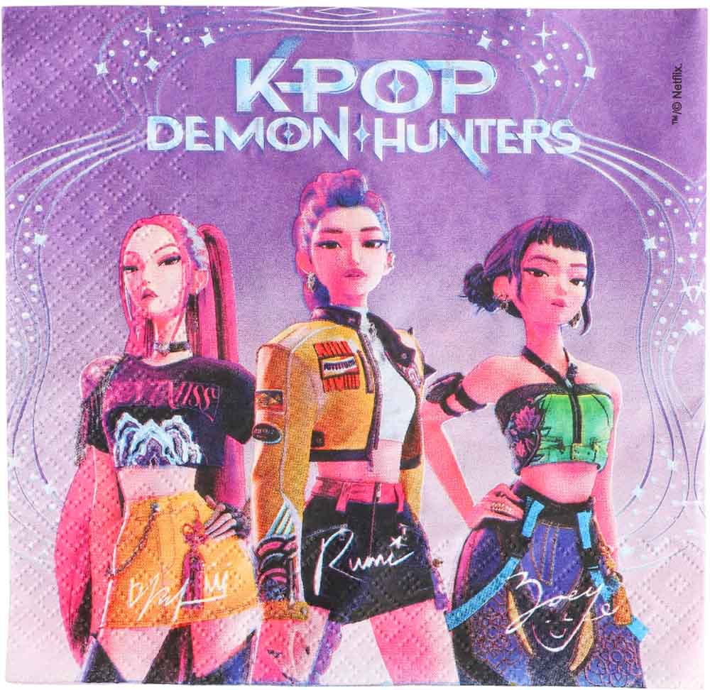 Kpop Demon Hunters Servietter 20 Stk
