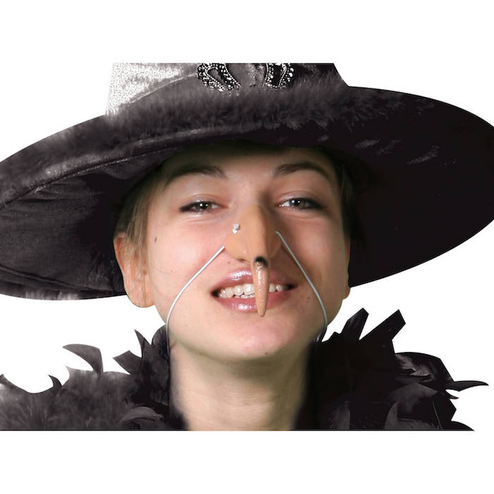 Krum Heksenæse med Vorte til Halloween - Bestil nu!