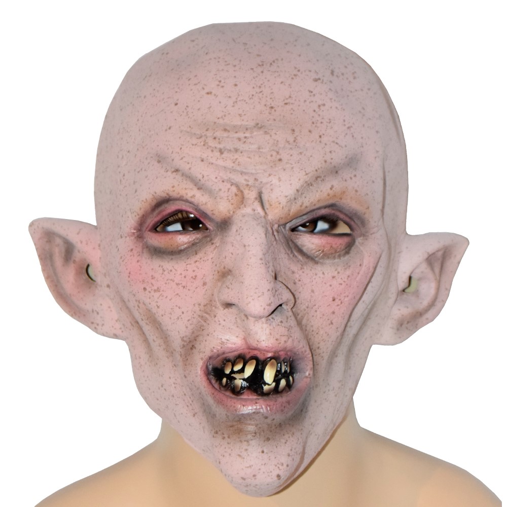 Skræmmende Latex Vampyrmaske til Halloween Fest