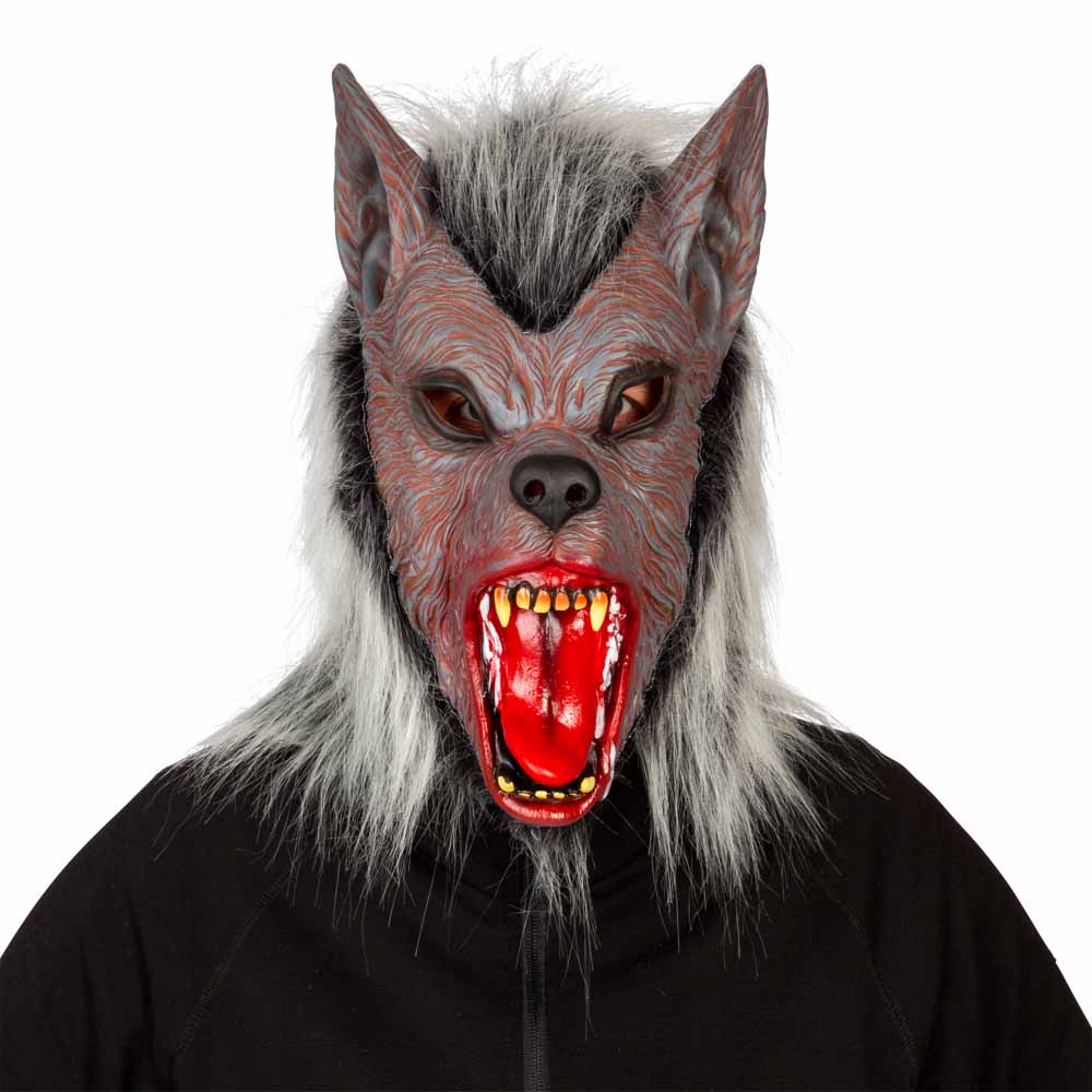 Skræmmende Vareulv Maske til Halloween – Uundgåelig Fest!