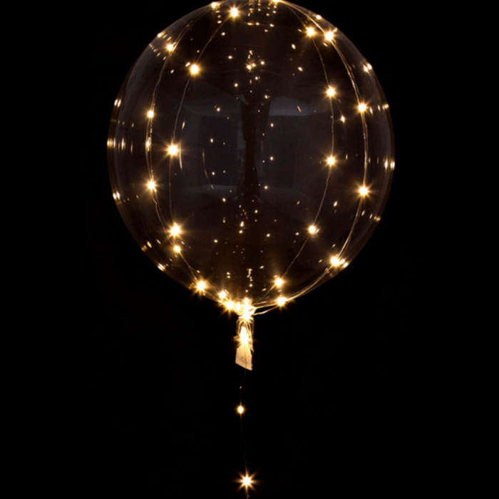LED Ballon Lyskæde 2x Hvid – Fantastisk Tilbud!