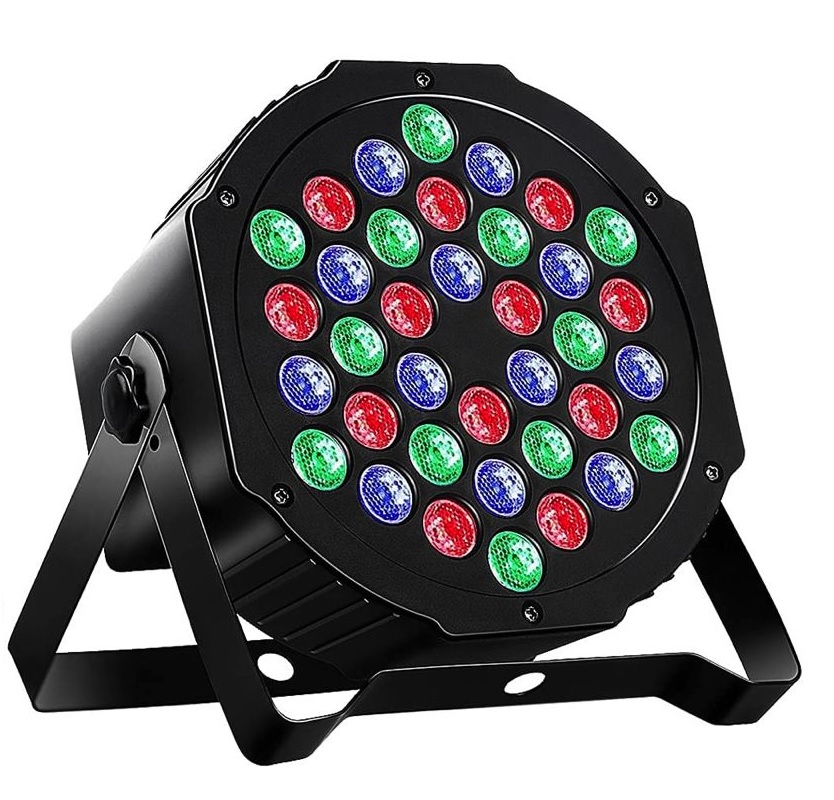 LED Disko Lampe med 36 Lys - Perfekt til Festlige Begivenheder!