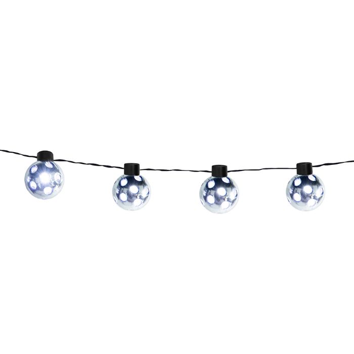 LED Diskokugle Lyskæde 140 cm til Feststemning