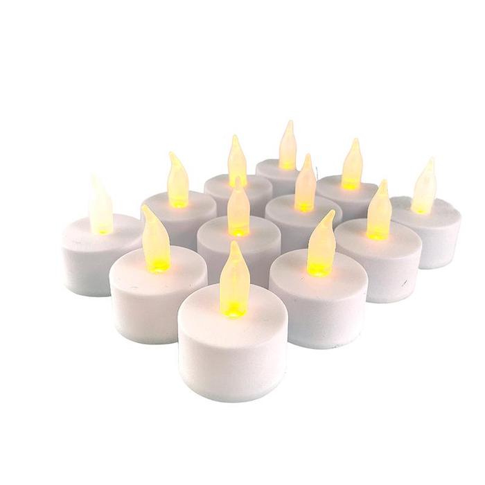 LED Fyrfadslys med Batterier - Perfekt til Fest og Hygge