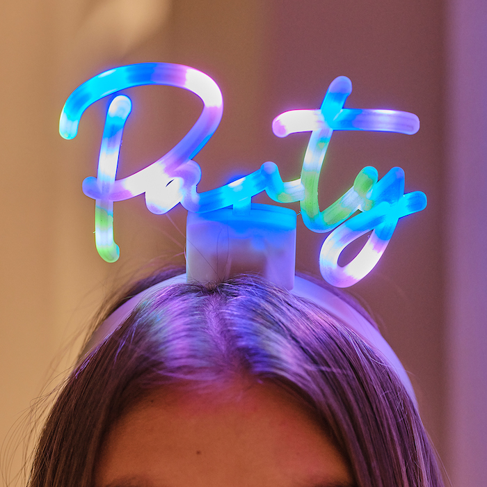 LED Hårbøjle til Fest - Fantastisk Tilbud!