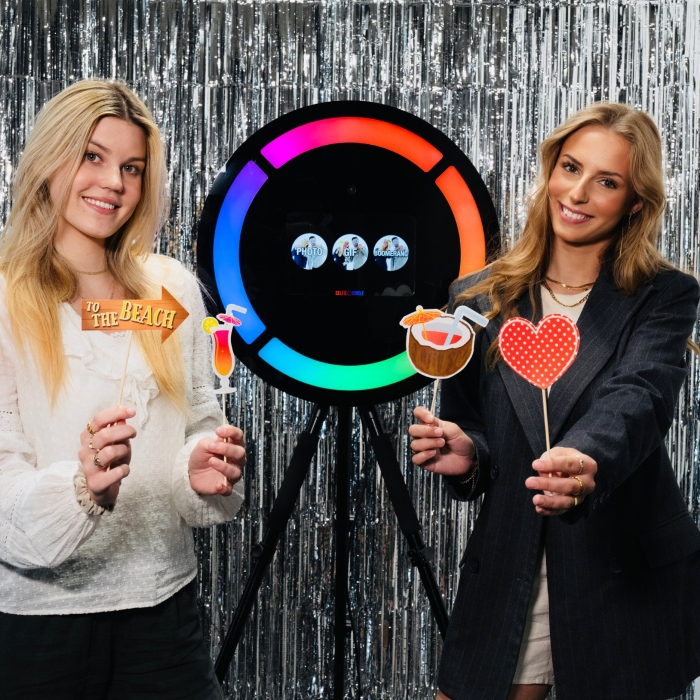 Leje af Selfiebox – 8 dage inkl. SMS og rekvisitter