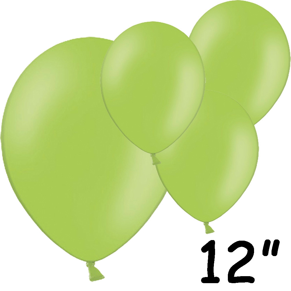 Limegrønne Balloner 12" – 100 Stk til Festlige Anledninger!
