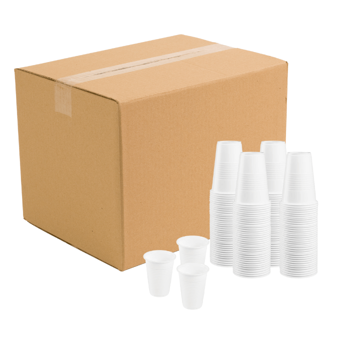 Hvid Plastikkrus 3000 ml - Fantastisk tilbud!