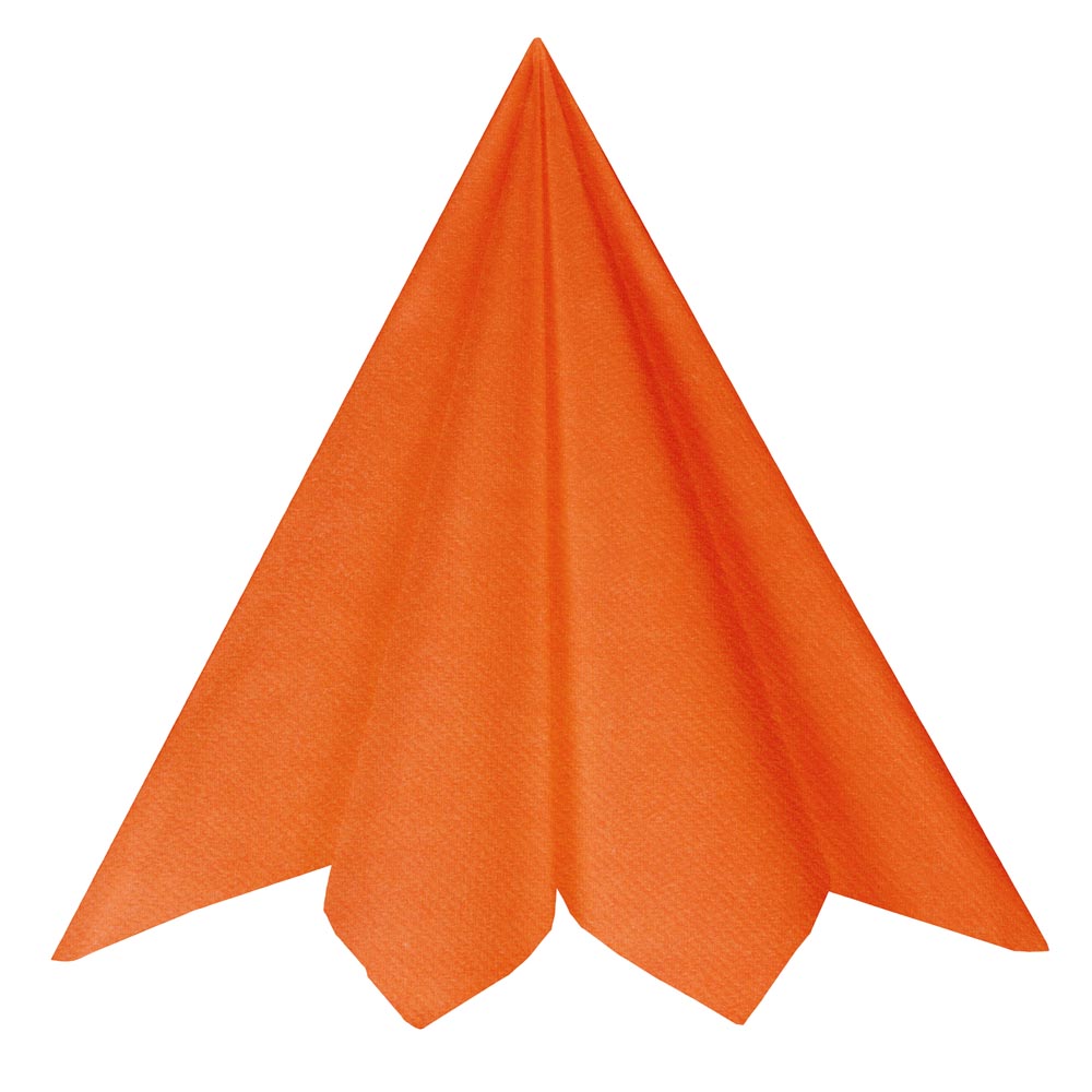 Luksus Orange Middagsservietter Airlaid 20 Stk