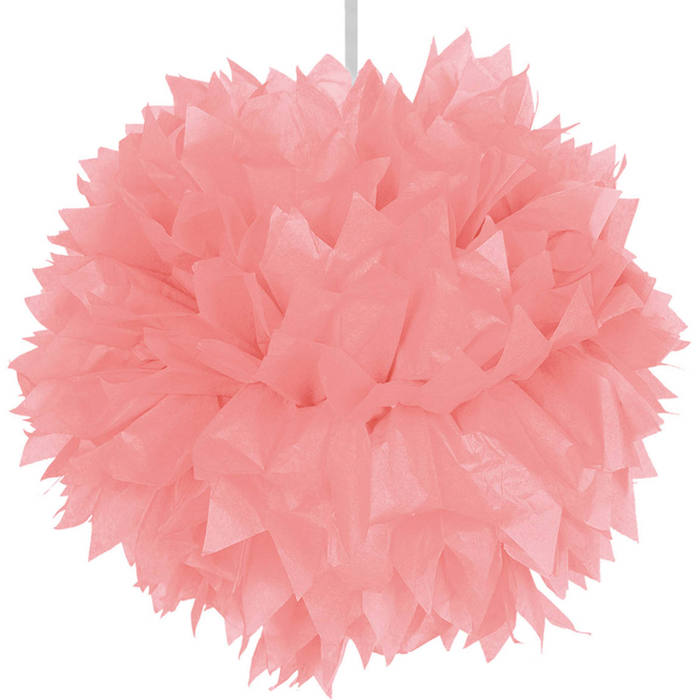 Lyserød Pompom 30 cm - Perfekt til Festlige Anledninger