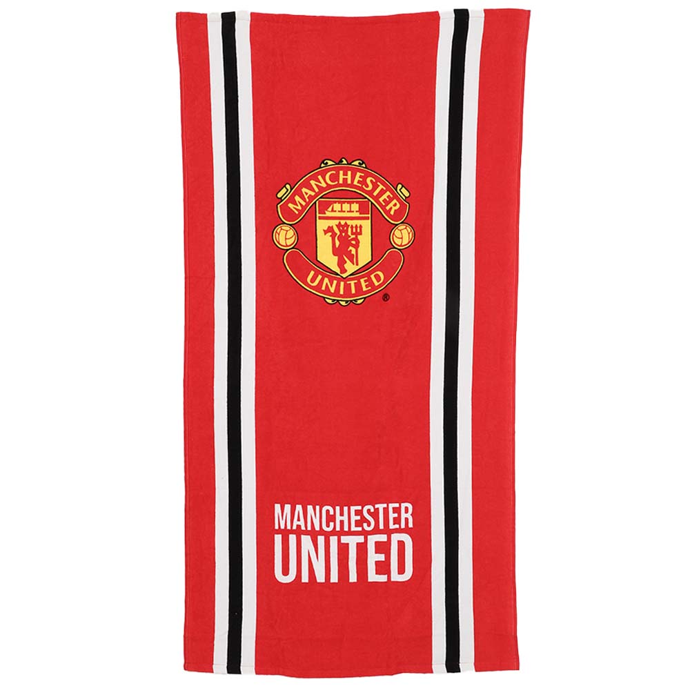 Manchester United Badehåndklæde – Officiel Fanartikel