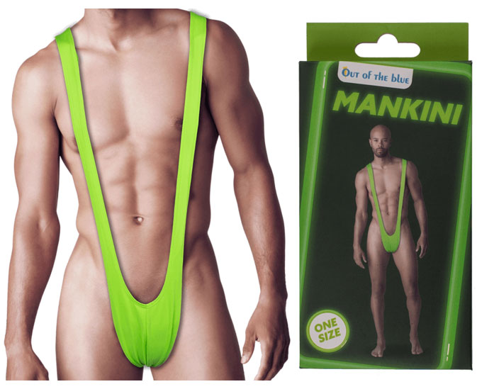Neon Grøn Mankini – Sjov Festgave til Uforglemmelige Fester