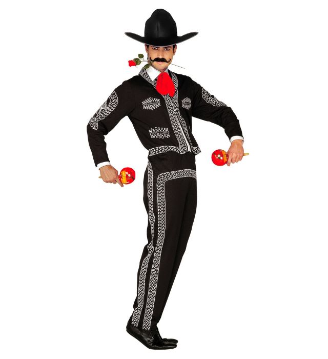 Mariachi Kostume til Herre – Fantastisk Tilbud!