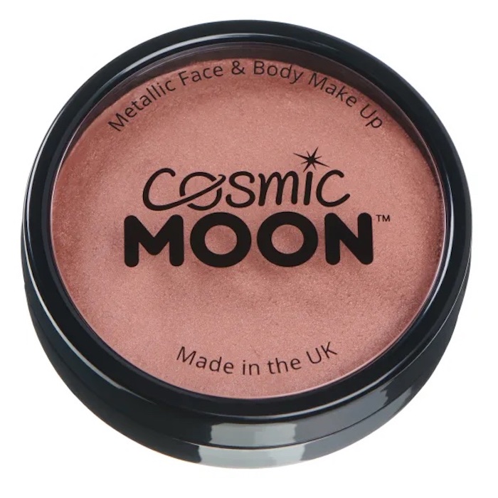 Metallic Rose Gold Ansigts- og Kropsmaling – Festfavorit!
