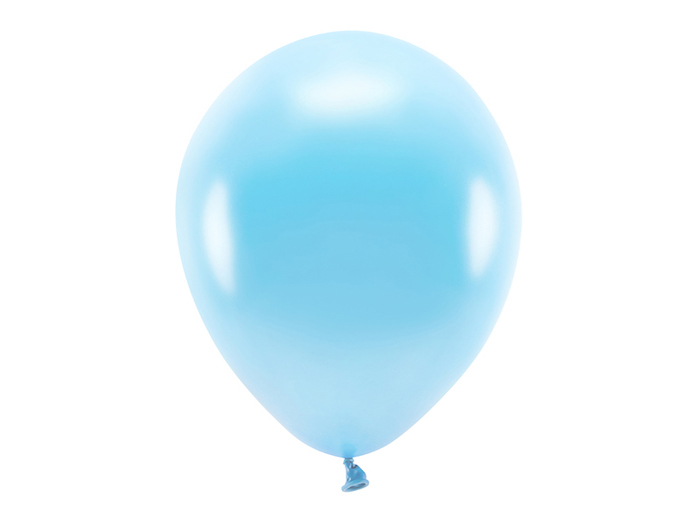 Metallic Lyseblå Balloner 30 cm - Fantastisk Udsalg!