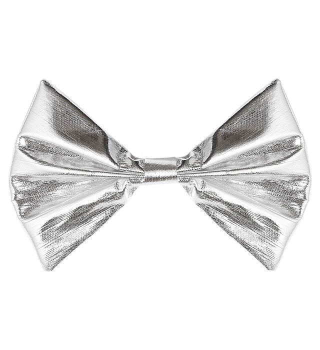 Metallisk Sølv Butterfly til Fest – Elegant Tilbehør!