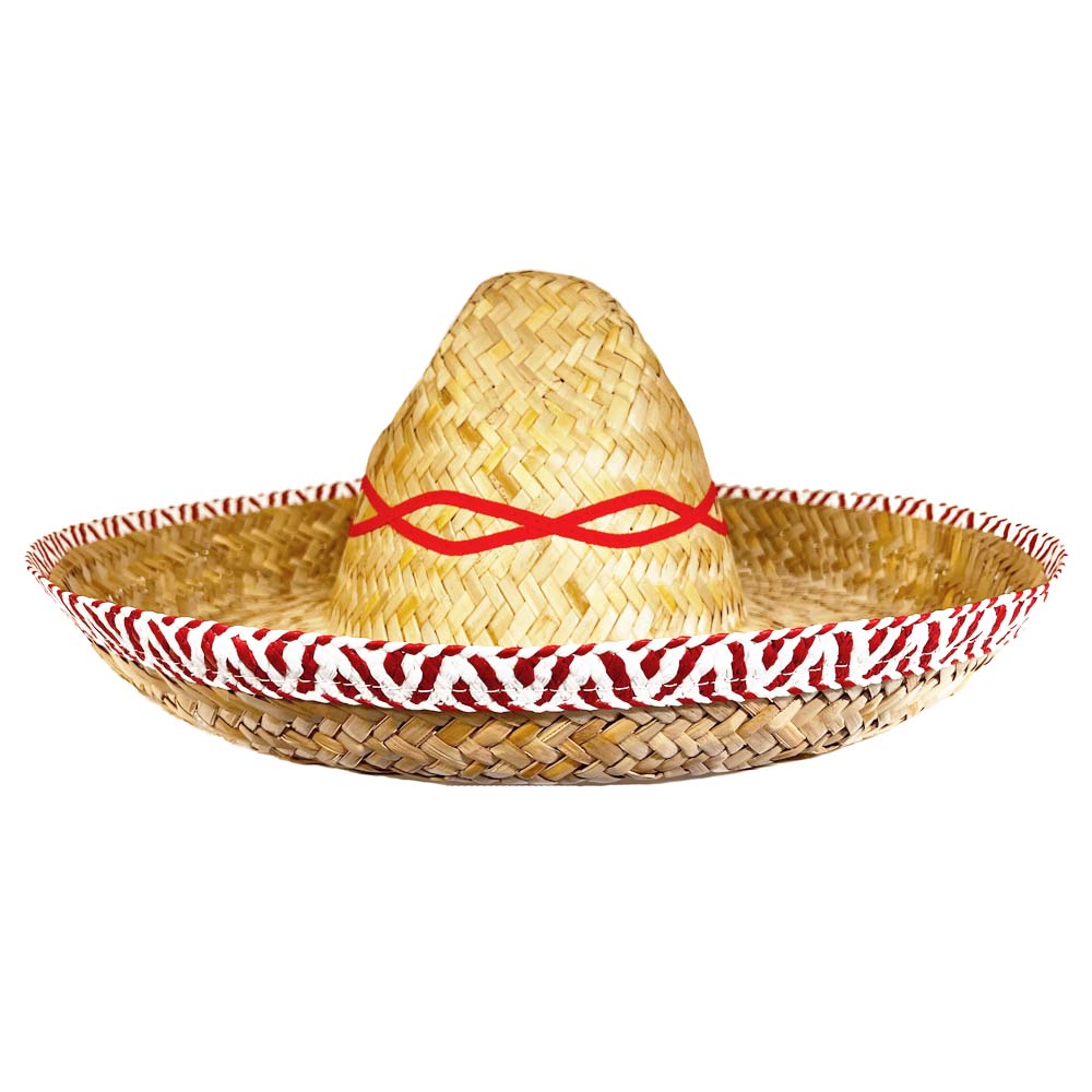 Klassisk Mexicansk Sombrero til Temafest og Feststemning