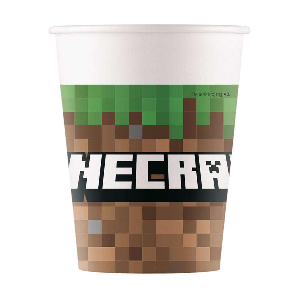 Minecraft Papkrus – 8 stk. til Fødselsdagsfesten