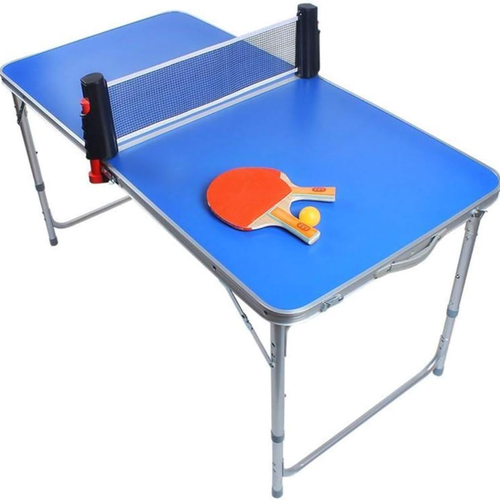 Mini Bordtennisbord med Bat og Bolde - Fantastisk Tilbud!