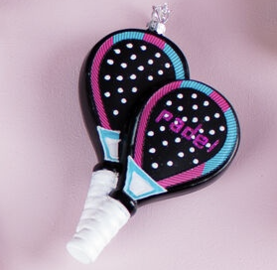 Mini Padel Bat til Dekoration - Det Gamle Apotek