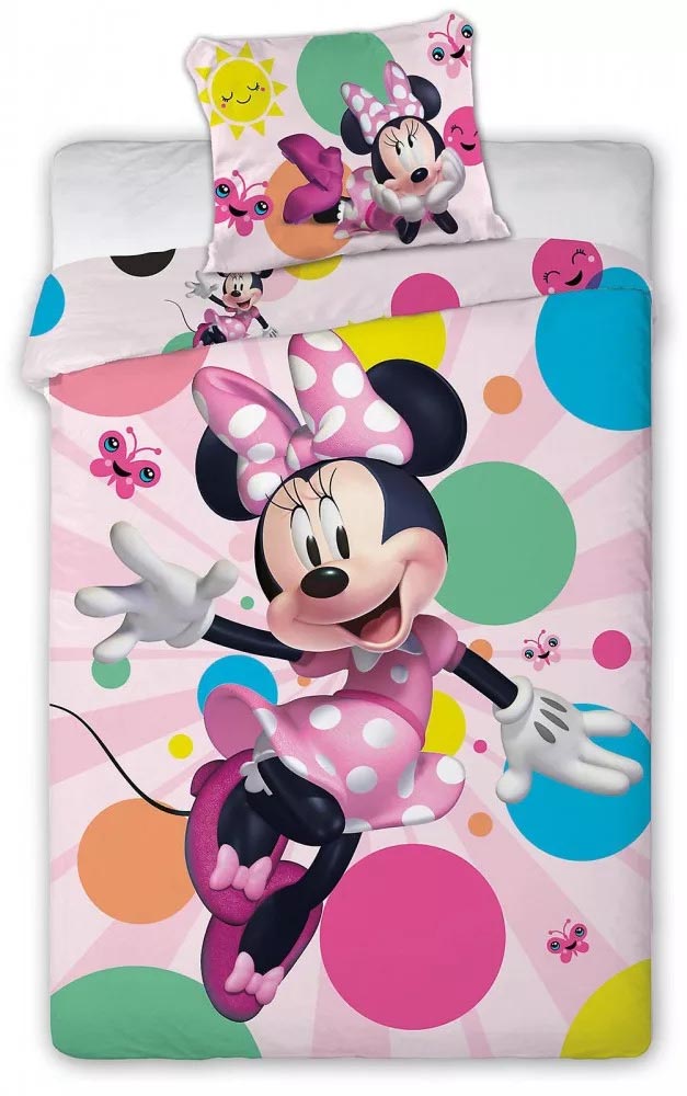 Minnie Mouse Vendbart Sengetøj – Magi til Børneværelset!