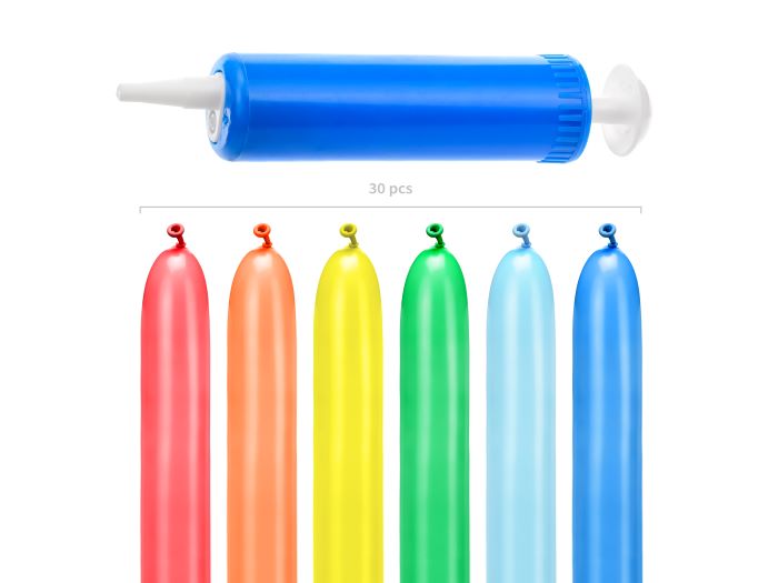 Modellerings Ballondyr Kit Med Balloner   Pumpe 30 Dele 130