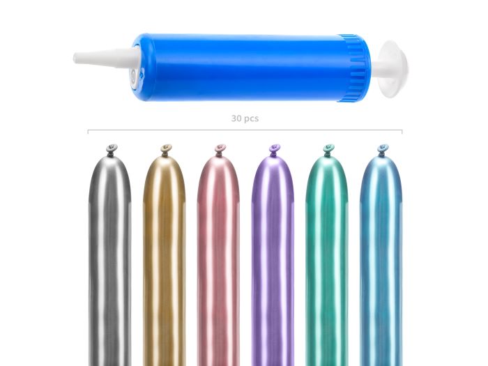 Modelleringsballoner Kit med Pumpe - 30 Dele