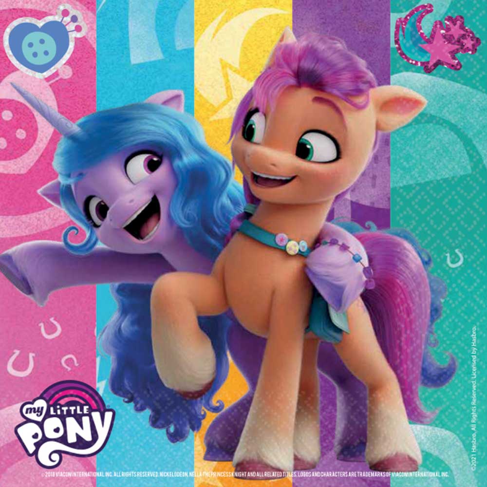My Little Pony Fødselsdagsservietter – 16 Festlige Servietter!