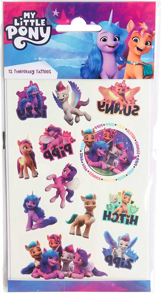 My Little Pony Tatoveringer – 12 Stk til Børnefest!
