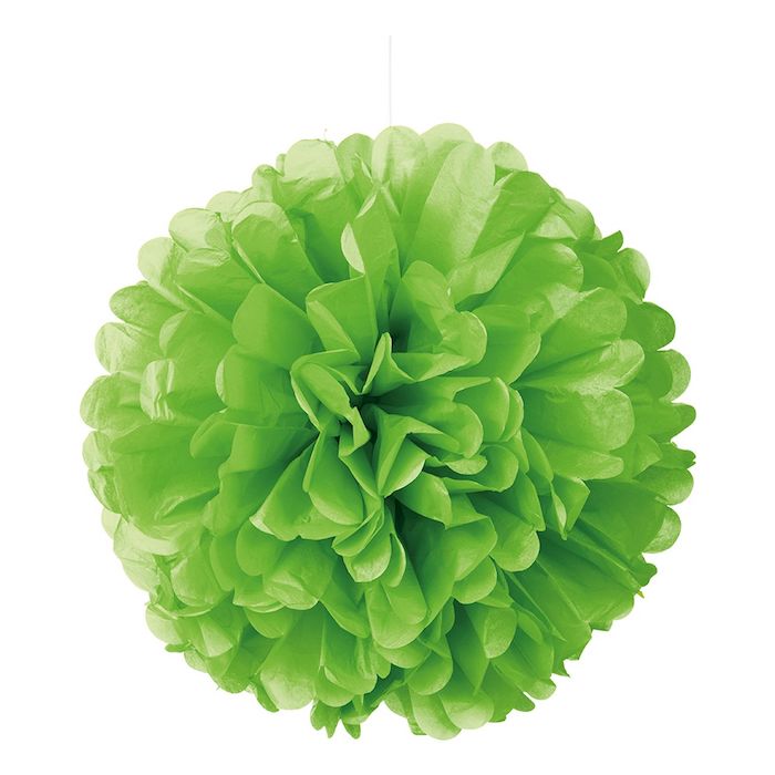 Neon Grøn Pompom - Perfekt til festlige anledninger!