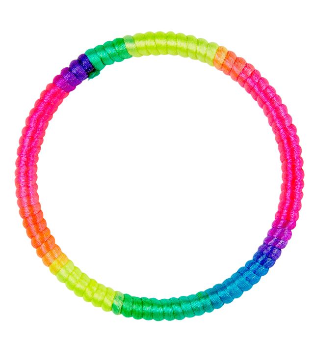 Neon Regnbue Armbånd til Feststemning