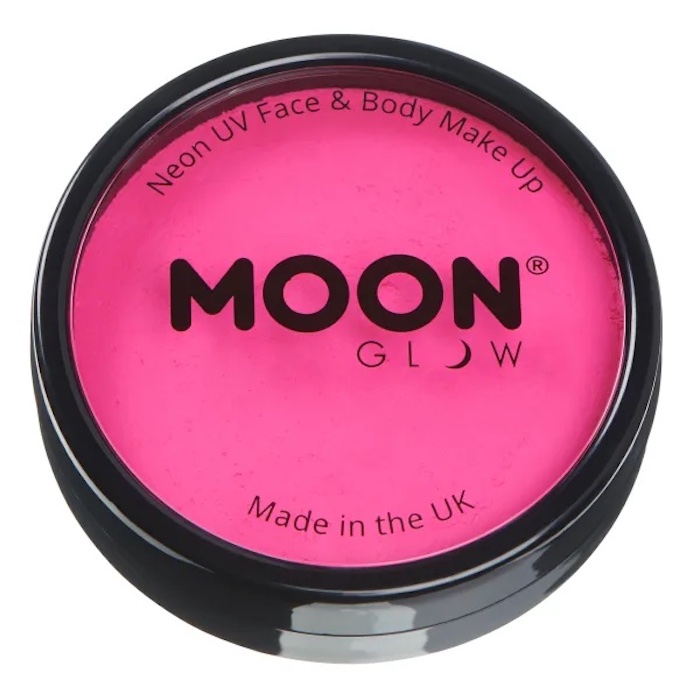Neon UV Ansigts- og Kropsmaling Intens Pink 36 ml