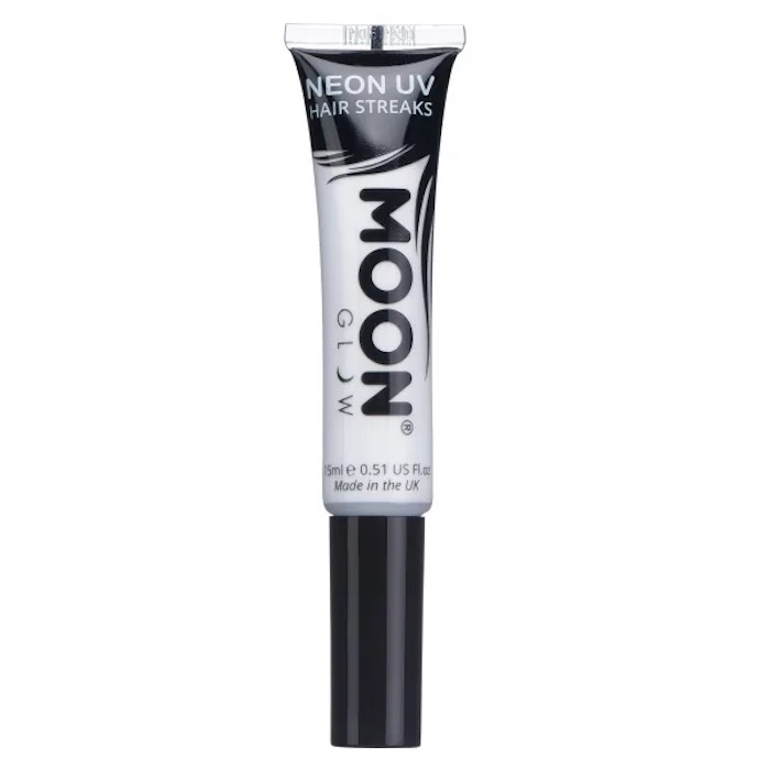 Neon UV Hårfarve - Intens Hvid til Festlige Begivenheder!