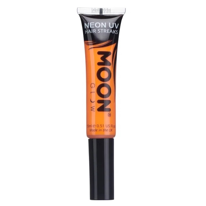 Neon Hårfarve Intens Orange til UV-fest - Moon Creations