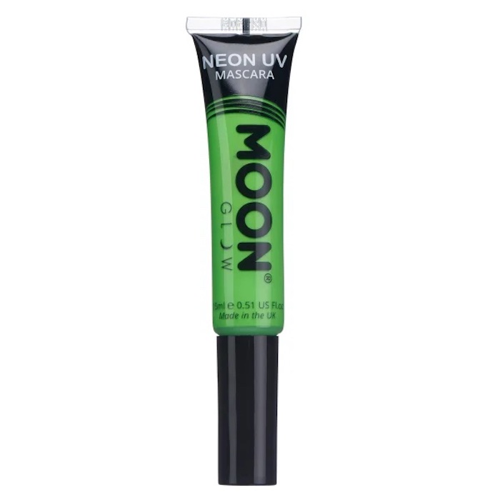 Neon UV Mascara Intens Grøn fra Moon Creations
