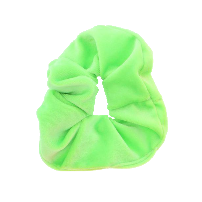 Neon Grøn Scrunchie til UV-fest - Perfekt til festen!