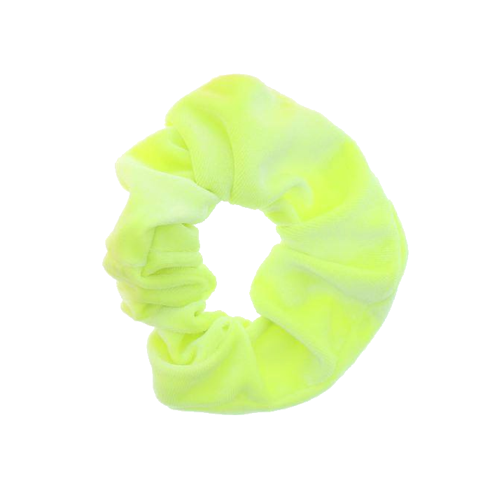 Neon Gul Scrunchie til UV-fest - Få den nu!