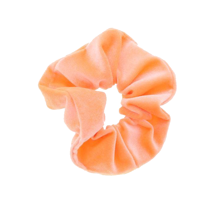 Neon Orange Scrunchie til UV-fest - Køb nu!