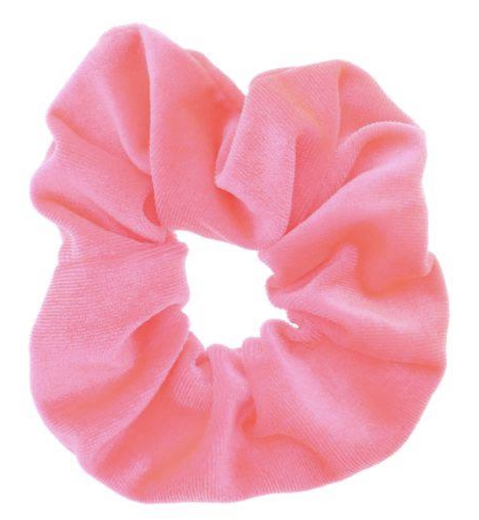 Neon Pink Scrunchie til Uv-fest - Fantastisk Tilbud!