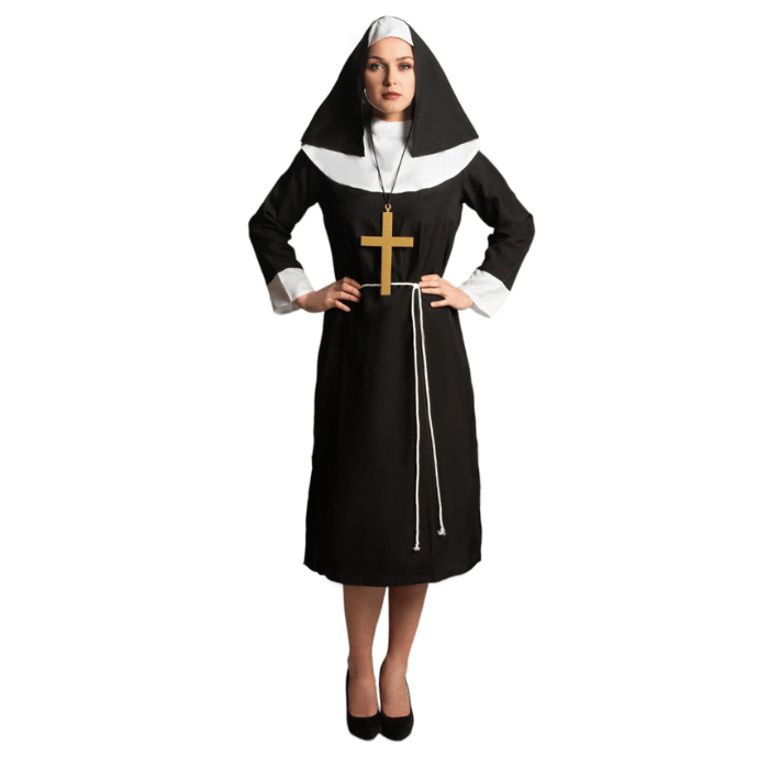 Nonne Kostume Til Kvinder   Dele