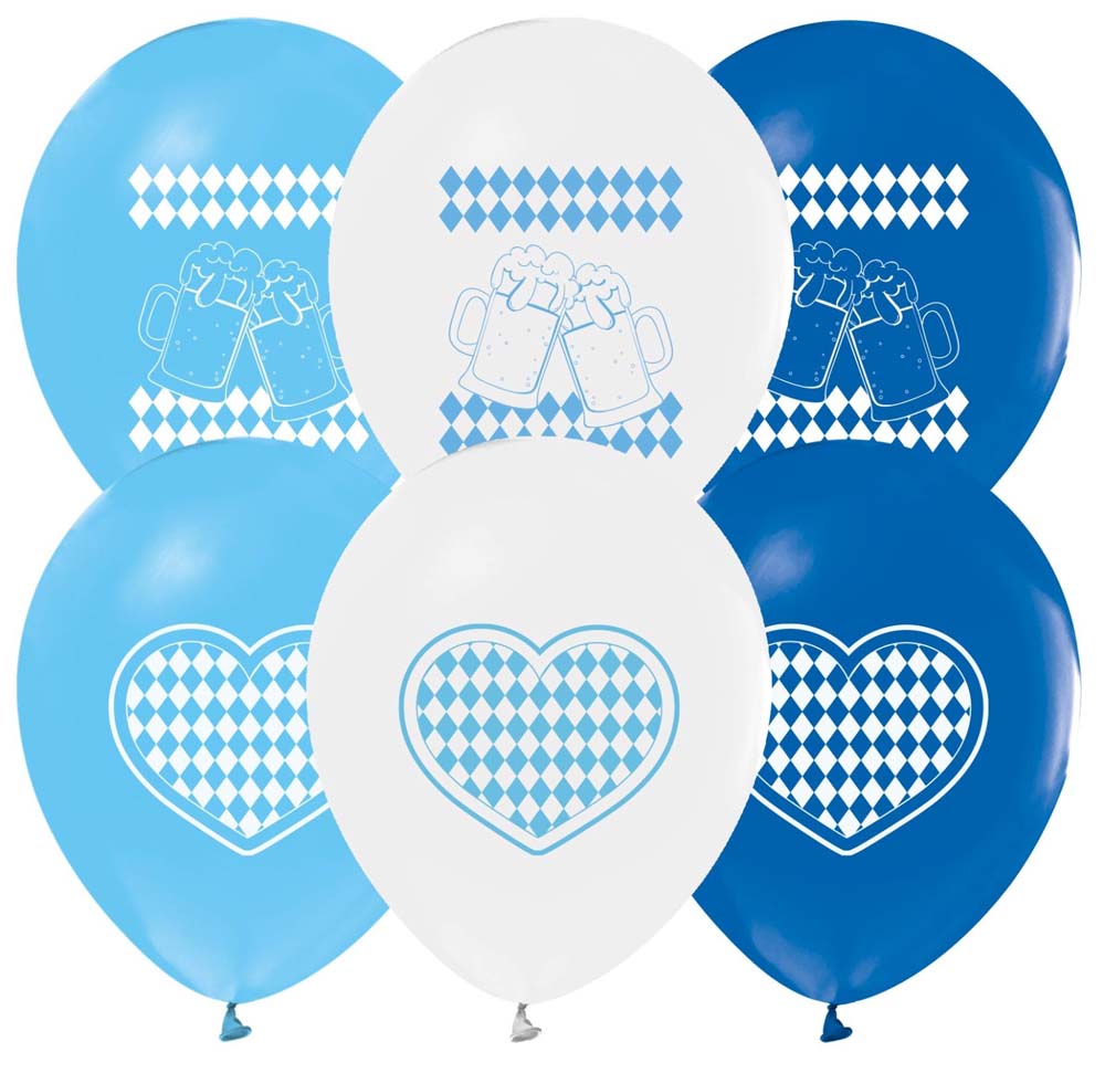 Oktoberfest Balloner – 8 Stk til Festlig Fejring!