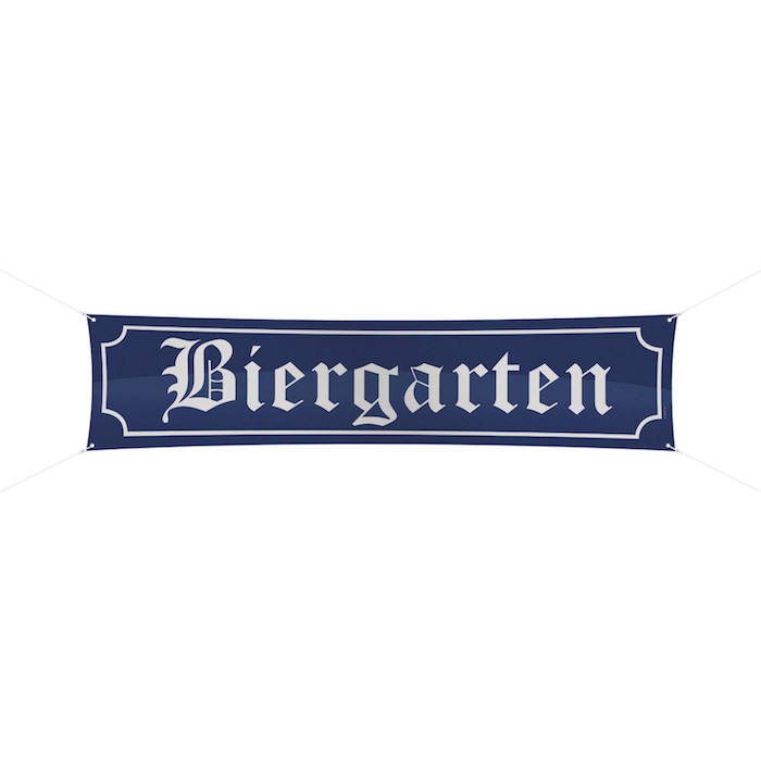 Oktoberfest Banner til Festlig Dekoration - 180x40 cm