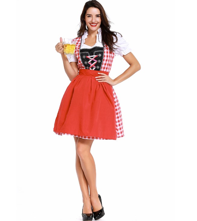 Oktoberfest Kjole Heidi – Den perfekte festkjole!