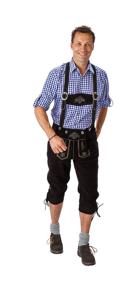 Deluxe Lederhosen i Ægte Læder – Ideel til Festlige Anledninger