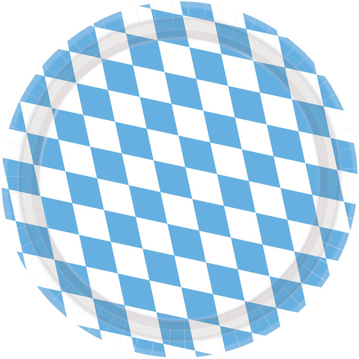 Oktoberfest Paptallerkner 8 stk. - Festlige til din fest!