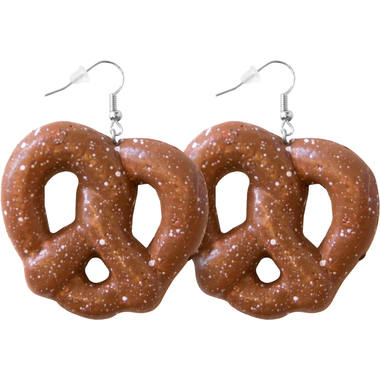 Oktoberfest Pretzel Kringle øreringe til festlige lejligheder
