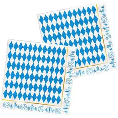 Oktoberfest Servietter - 20 stk. 33x33 cm