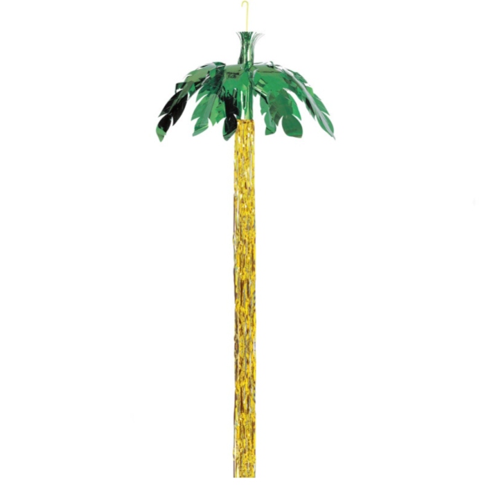 Ophængelig Hawaii Palmetræ i Glitterfolie