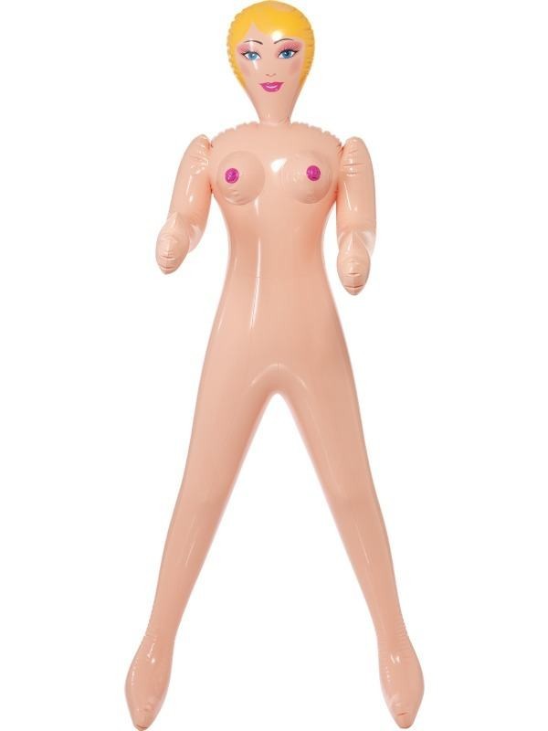 Oppustelig Nøgen Dame 150 cm - Festival Grej til Fest!