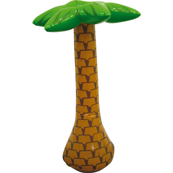 Oppustelig Palmetræ 65 cm - Perfekt til Hawaii Tema!